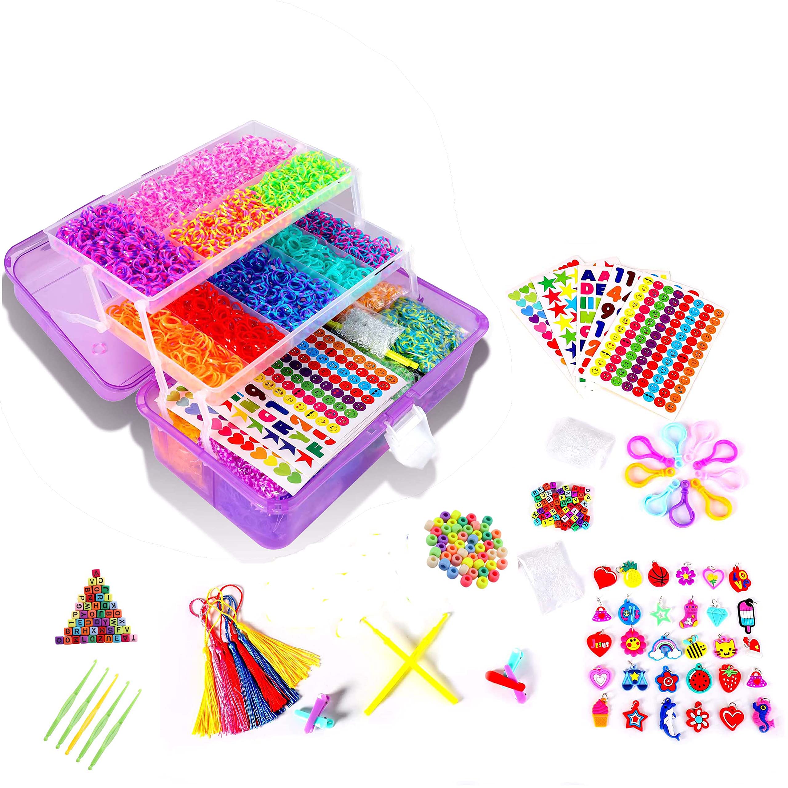 Colourful DIY Bracelet Craft for Kids - Activity Single - FeviCreate
