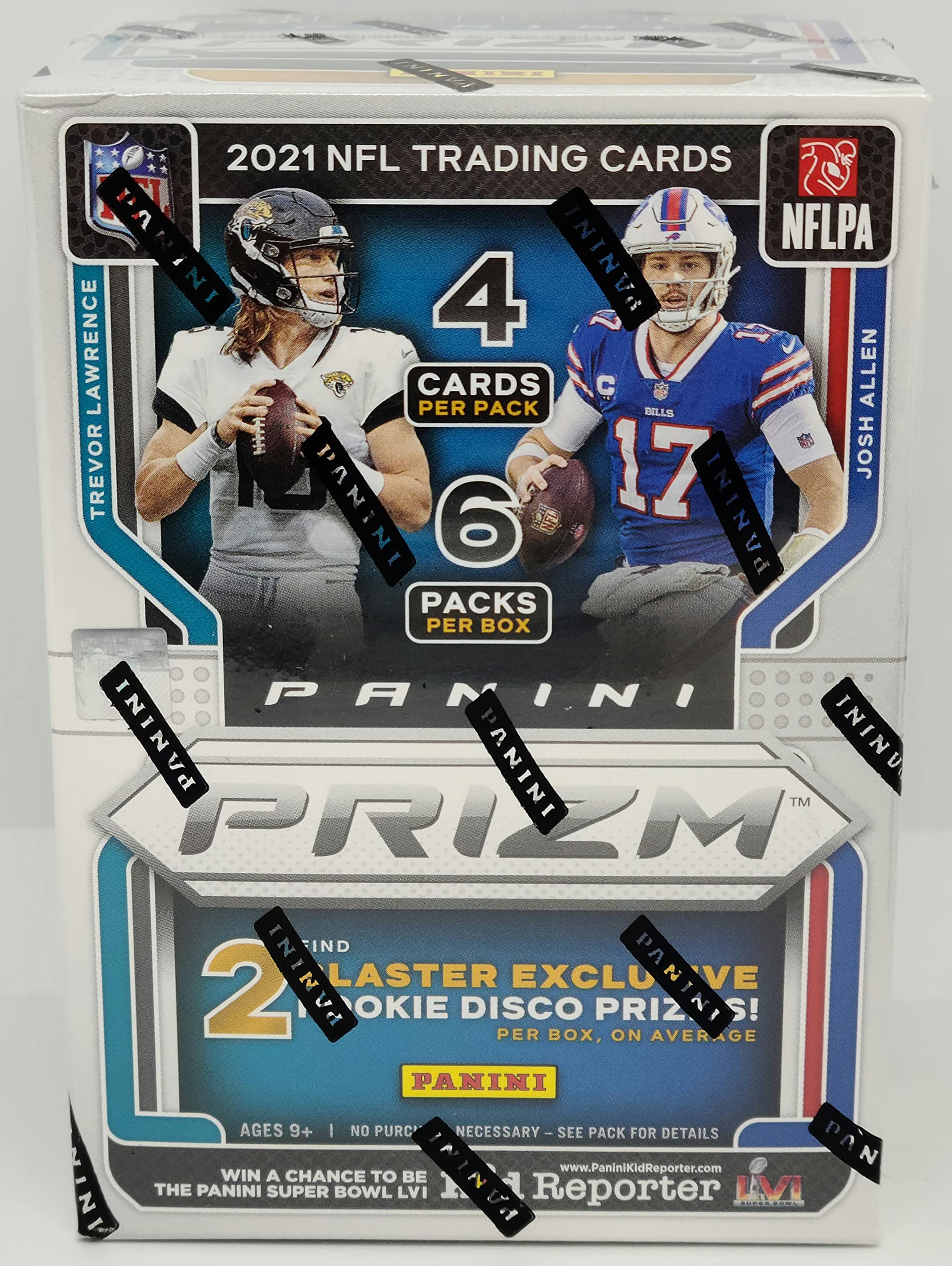 2021 Panini Prizm Football Trading Cards Blaster Box (6 packs