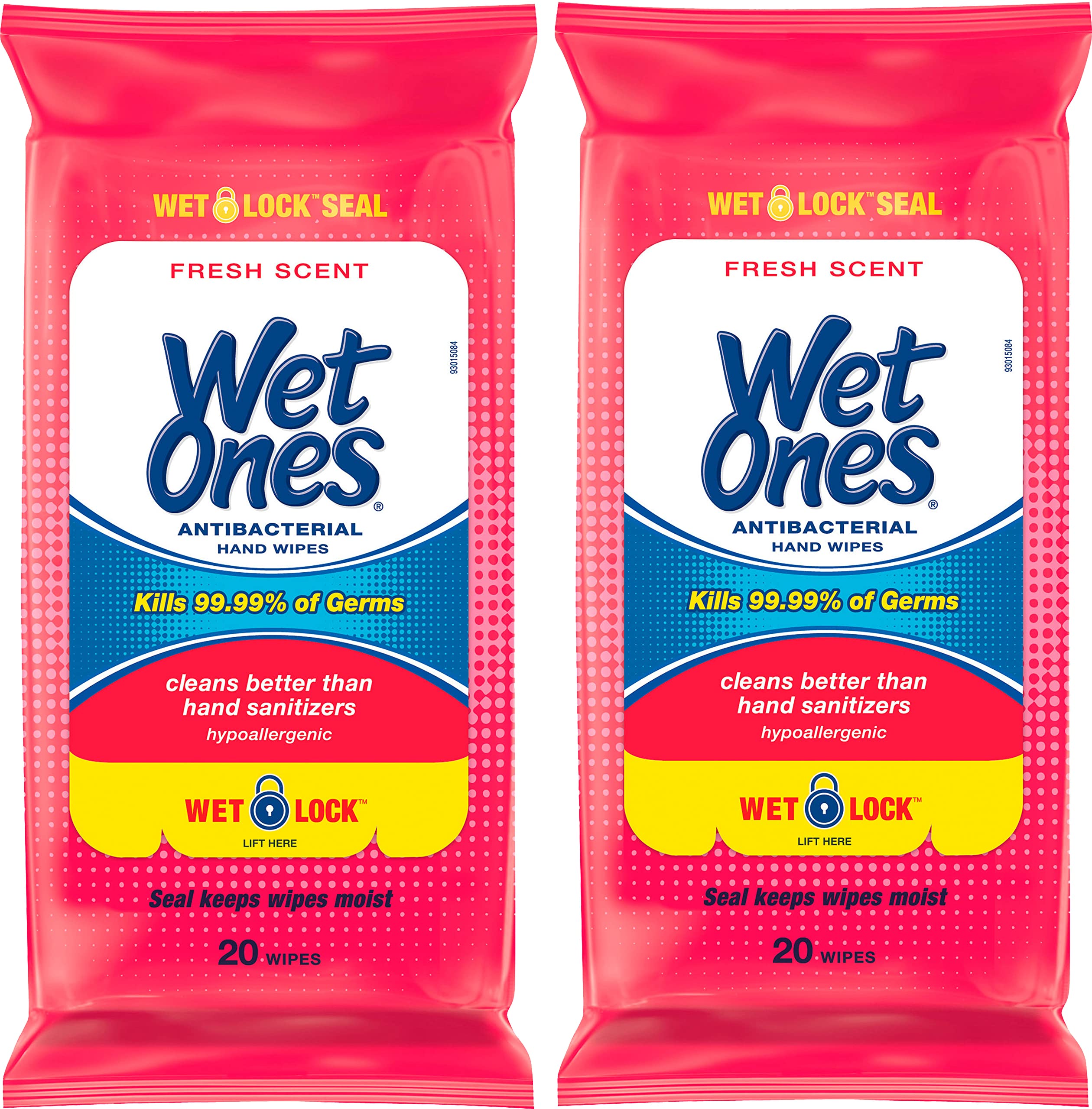 Wet Ones Hand Wipes Canister Essentials Kit, 3-Pack