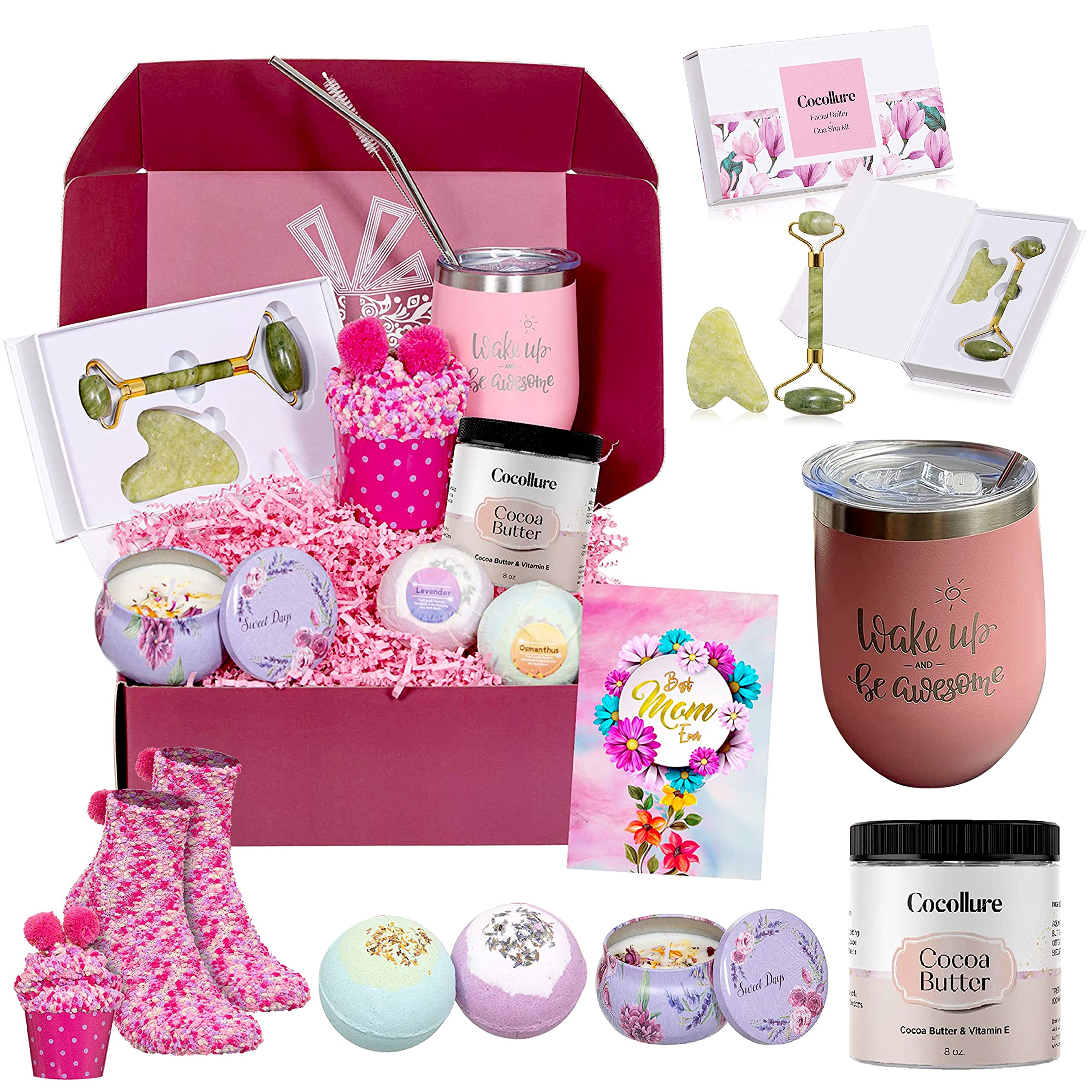 Best Gifts for Mom - Mom Gifts for Mothers Day Gift Basket - Birthday Gifs  for Best Mom Ever - Premium Spa Gift Set for Mother s for a Relaxing Spa  Day at Home
