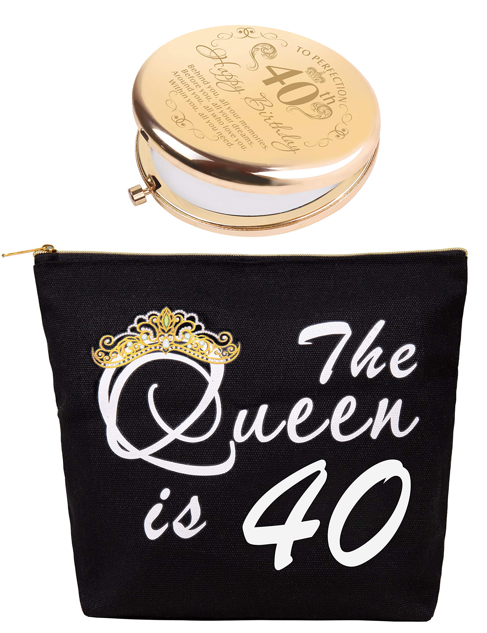  40th Birthday Gifts Women Makeup Bag 40th Birthday