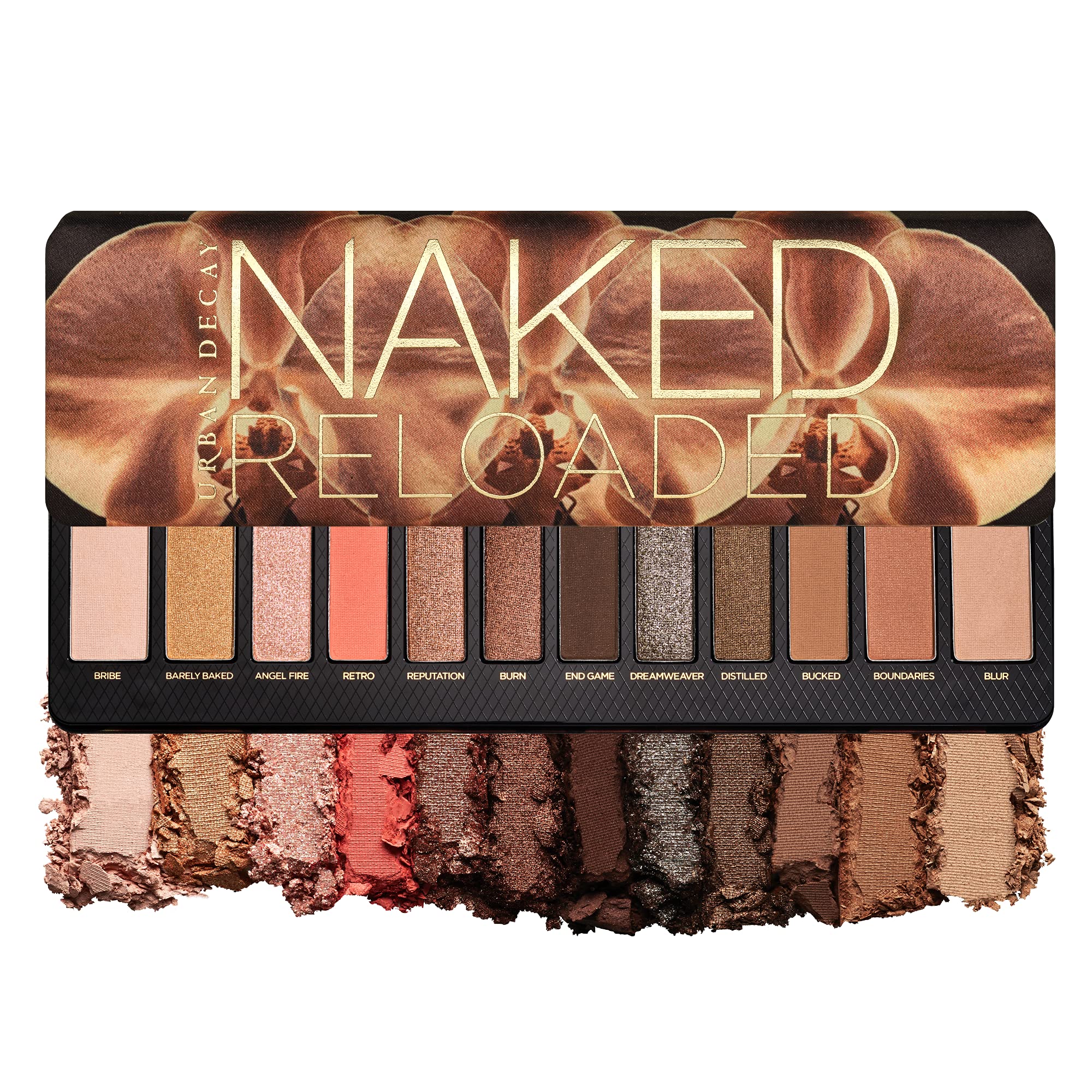 Urban Decay Naked Reloaded Eyeshadow Palette 12 Universally Flattering  Neutral Shades - Ultra-Blendable Rich Colors with Velvety Texture - Set  Includes Mirror