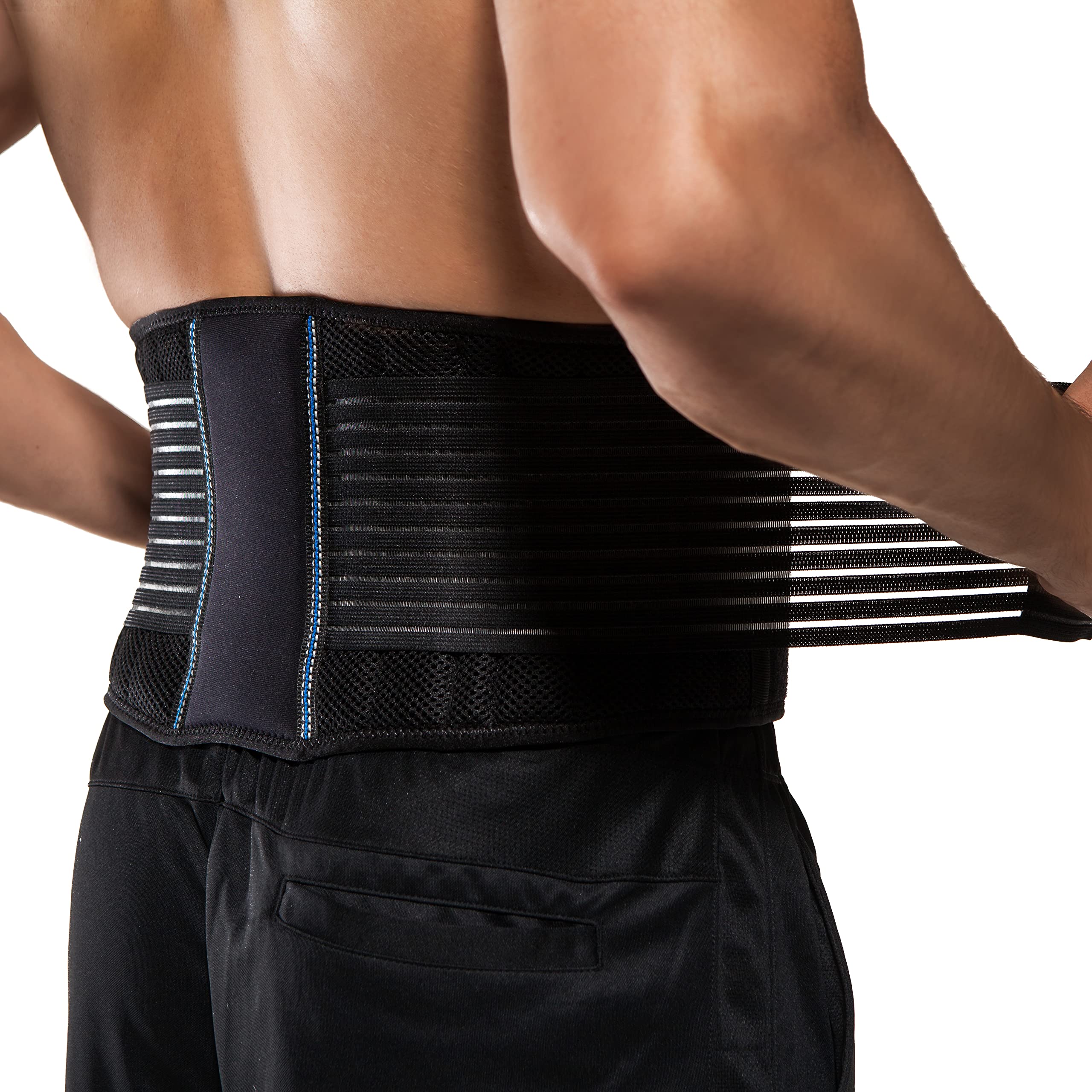 XXL Breathable Back Support Belt for Men & Women Anti-Skid Lumbar Support  for Heavy Lifting & Herniated Discs