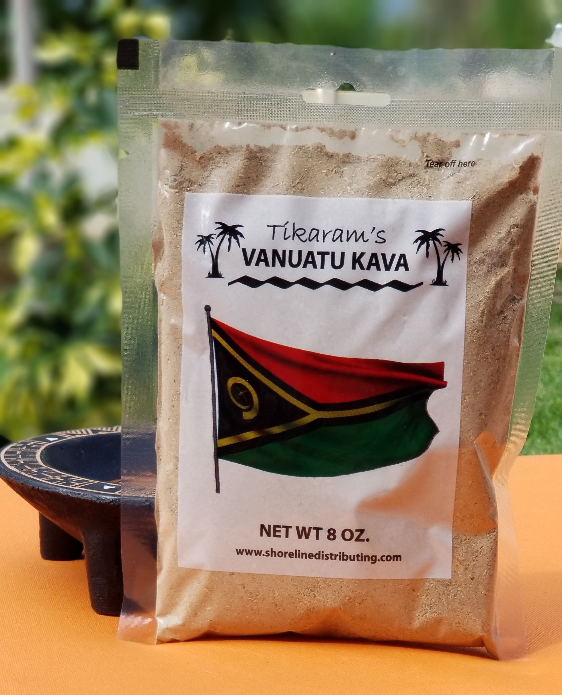 Kava Kava Premium Vanuatu Kava 1/2 Pound (8oz) Fiji Market Wholesale