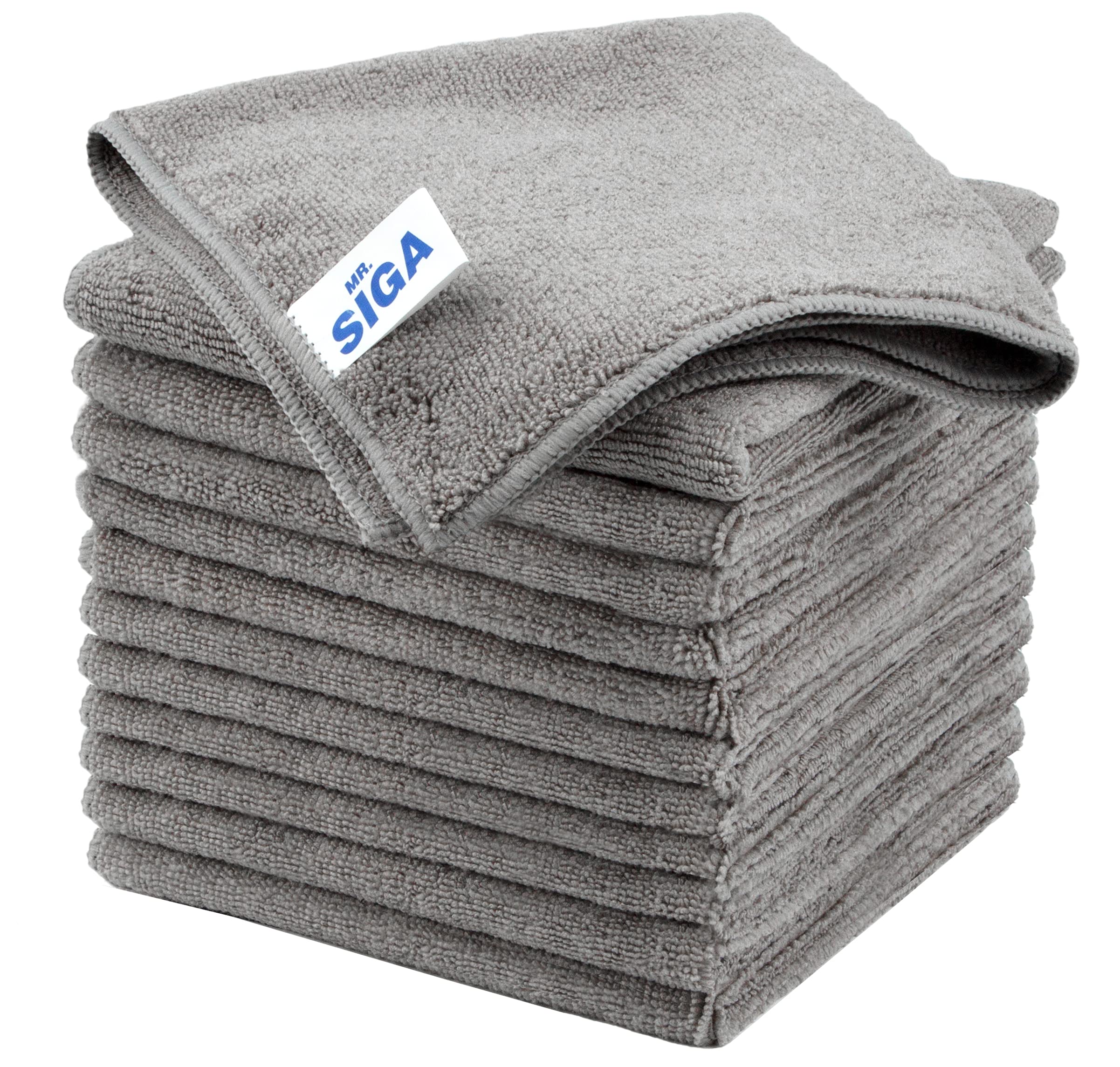 MR.SIGA Microfiber Cleaning Cloth, All-Purpose Microfiber Towels