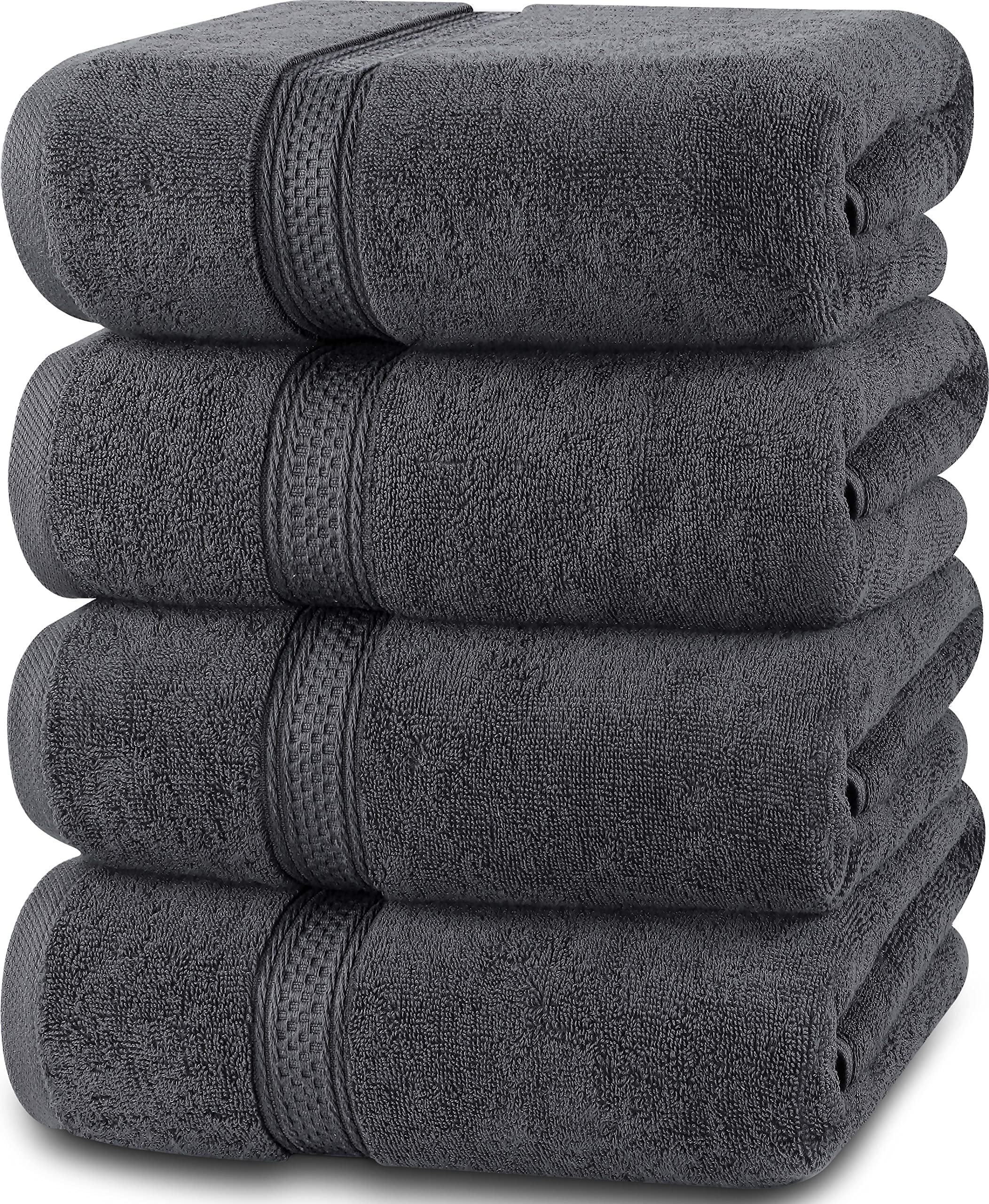  Utopia Towels - Luxurious Jumbo Bath Sheet 2 Piece - 600 GSM  100% Ring Spun Cotton Highly Absorbent and Quick Dry Extra Large Bath Towel  - Super Soft Hotel Quality Towel (