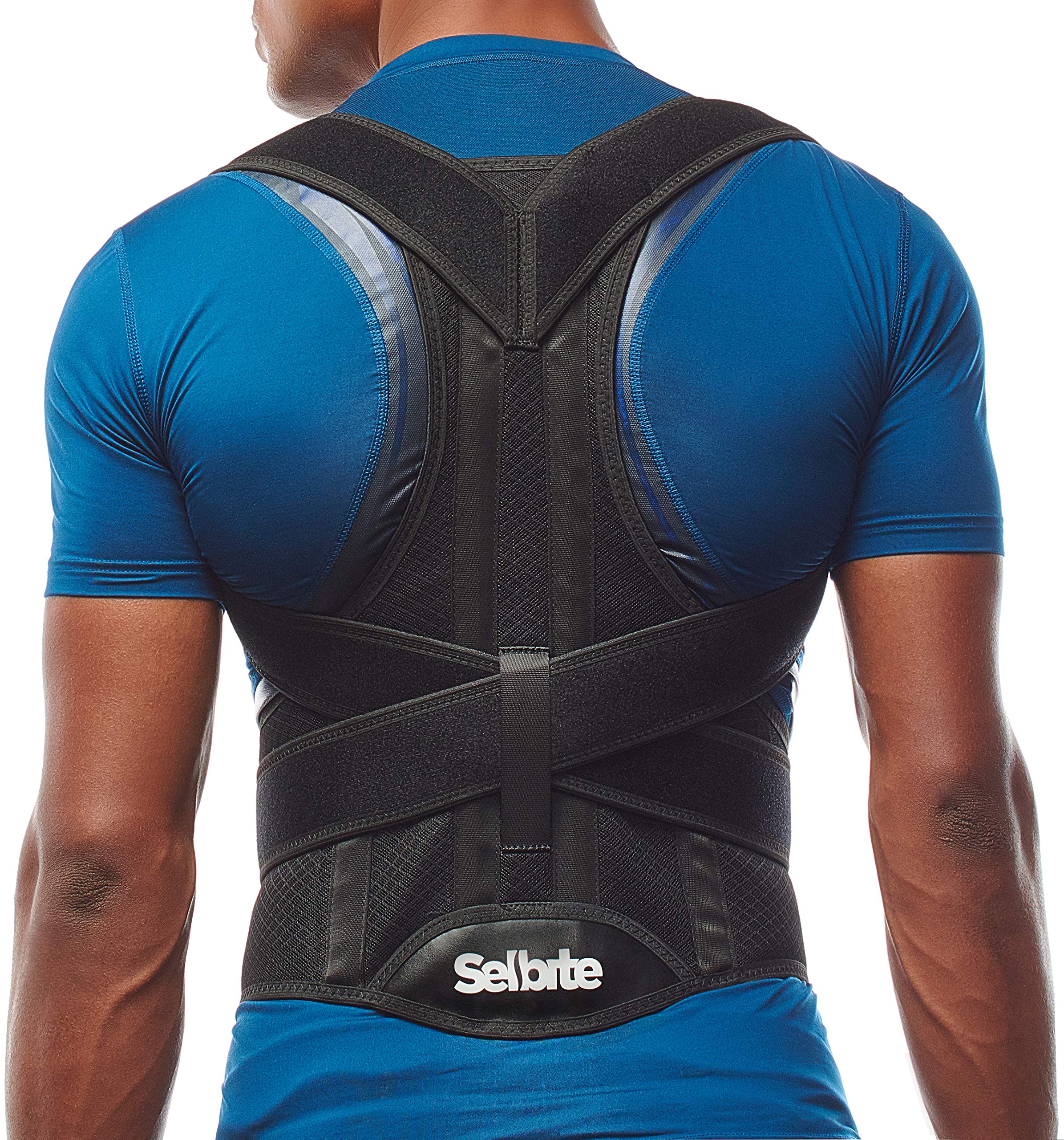 Back Brace Posture Corrector for Men and Women - Adjustable Posture Back  Brace for Upper and Lower Back Pain Relief - Muscle Memory Support  Straightener (Large)