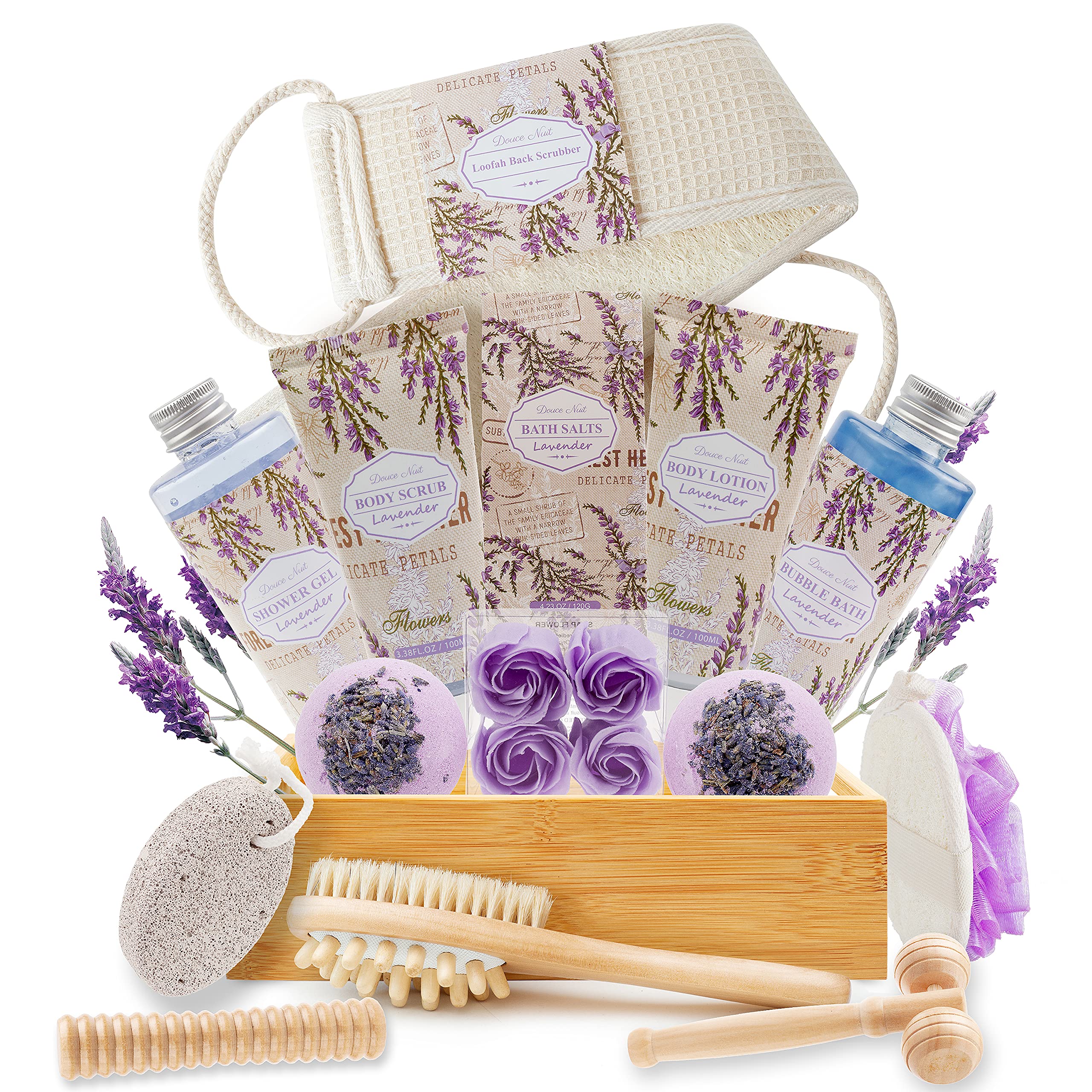 Mother's Day Gift Basket Idea - Spa at Home - Modern Glam