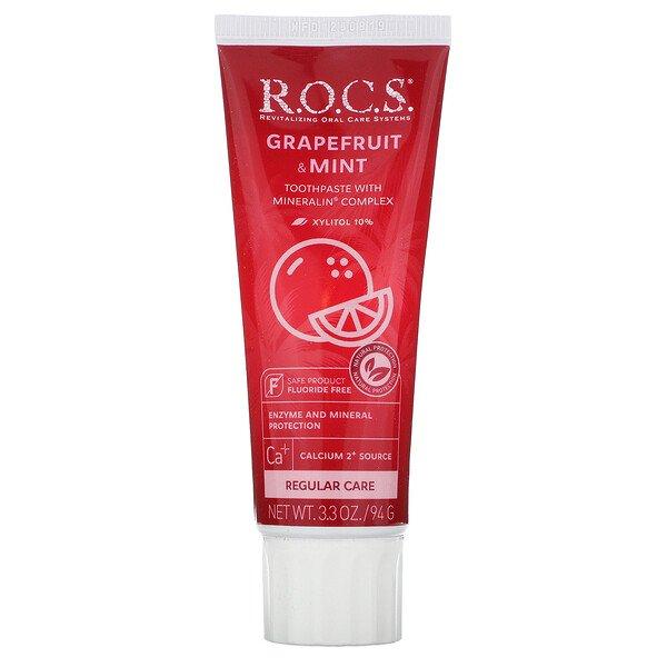 R.O.C.S. Grapefruit & Mint Toothpaste 3.3 oz (94 g)