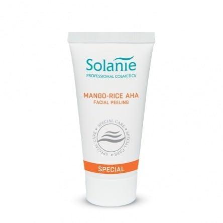 Solanie Aloe Ginkgo MADE IN EUROPE (Facial Peeling Cream 30ml) (Mango-Rice)  | Buy Now with Express International Delivery | GoSupps.com