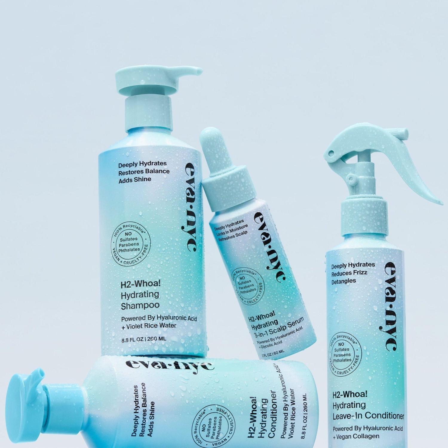 ✦︎Exchange+ H2 Clear UV Essence Discover Eva Nyc H2-Whoa! Hydrating Leave-In Conditioner 5.4
