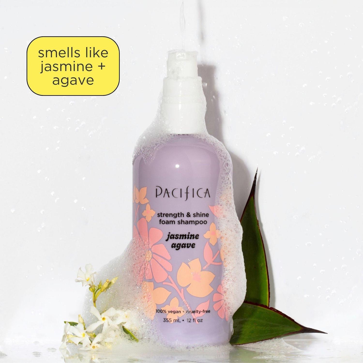 Discover Pacifica Jasmine Agave Strength + Shine Foaming Shampoo 12.0 oz -  Elevate Your Style Instantly! | Buy Now with Express International Delivery  | GoSupps.com