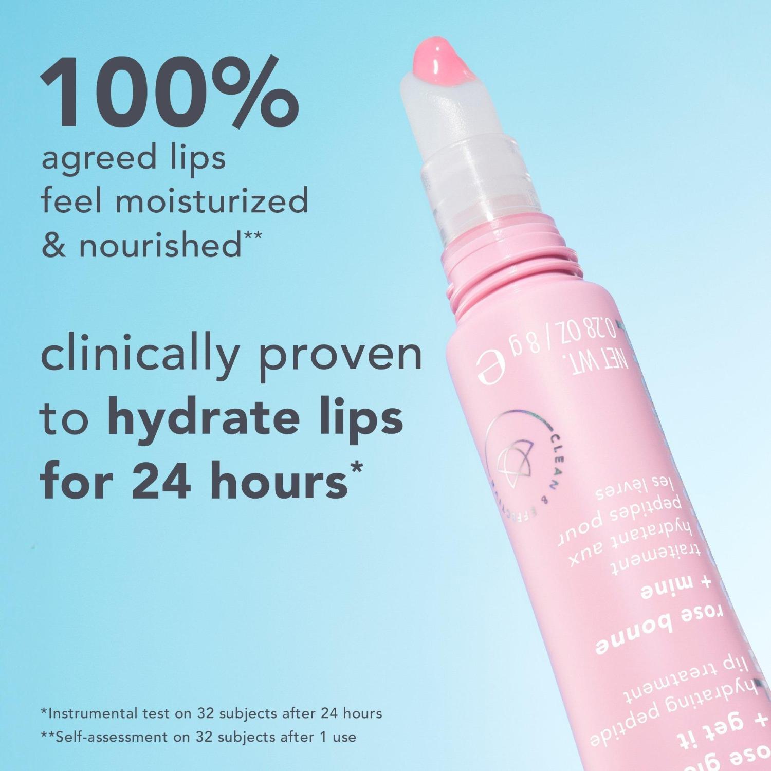 glutathione rose lip cream TULA Rose Glow + Get It Hydrating Peptide Lip Treatment 0.28 oz - Transform  Your Style with the Best Innovation Today! | Buy Now with Express  International Delivery