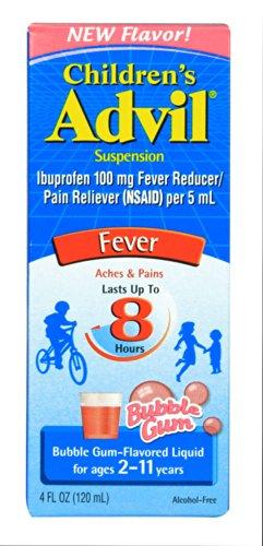 Advil Children's Fever Medicine 4.00oz - Bubblegum Flavor | Fast-Acting ...