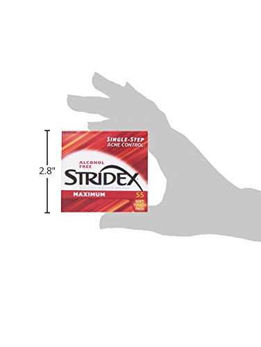Stridex Pads Maximum Strength 55 ct - Effective Acne Treatment | Buy ...