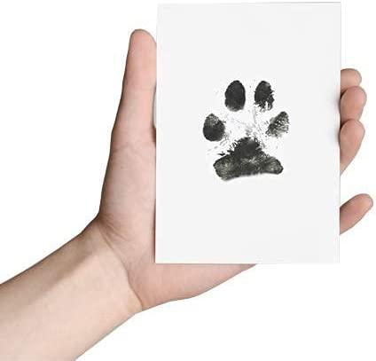 Pet Paw Print Impression Kit | Dog Ink Paw Print Kit | Pet Paw Print Kit |  an Easy to Use Paw Print Stamp Pad for Dogs | Contains an Ink Pad for Dog