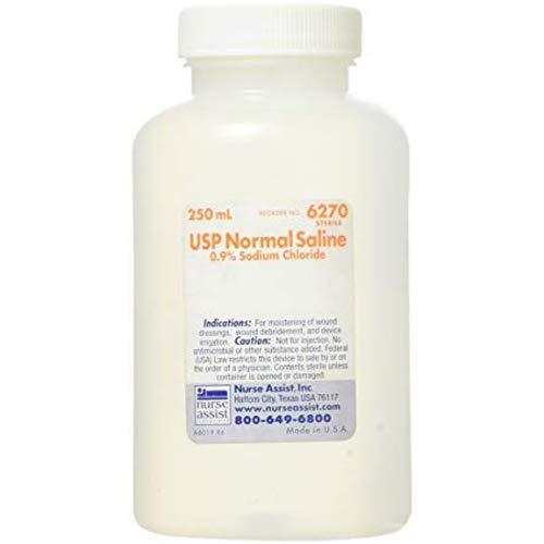 0.9 Sodium Chloride Sterile Saline 250ml