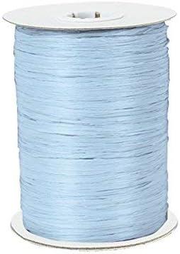 Light Blue Raffia Ribbon for Gift Wrapping with Novelty Gift Tags | Buy ...