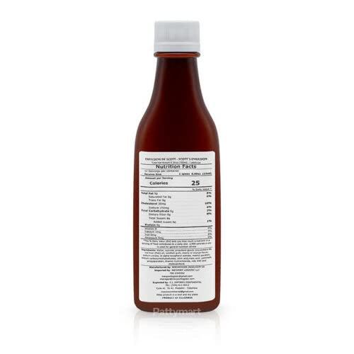 Emulsion de Scott Tradicional 180 ml (6.13 Fl oz)