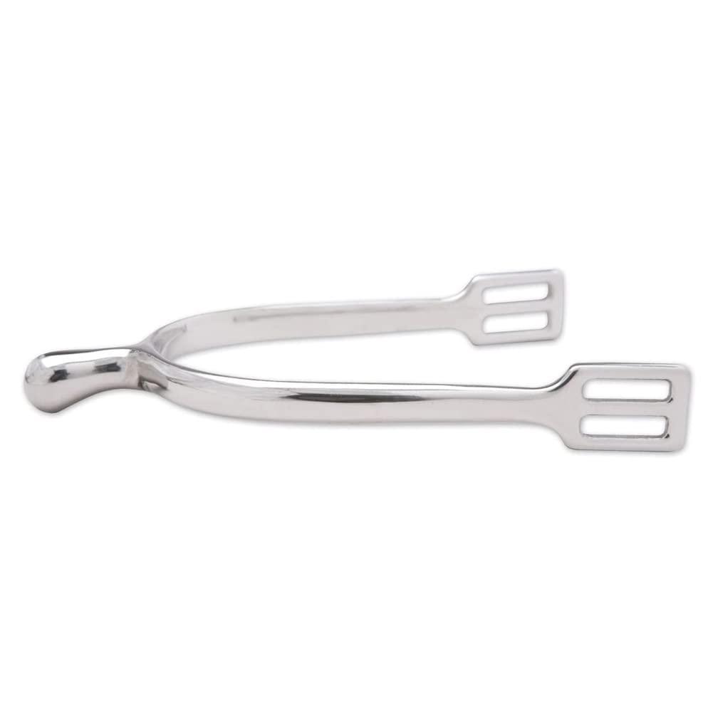 Elegant Leaf Design Stainless Steel Spurs