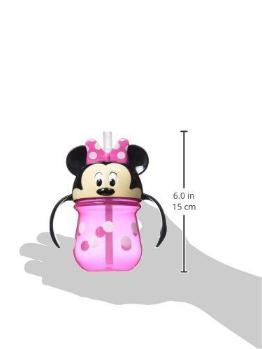 Custom Sippy Cup Inspired By Minnie,Cartoon Handle Sippy Top,Custom Toddler  Cup,Custom Minnie Training Cup,Character Transitioning Sippy Top