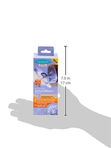 Lansinoh - 5-oz mOmma Baby Bottle with Slow-Flow Nipple, BPA Free 