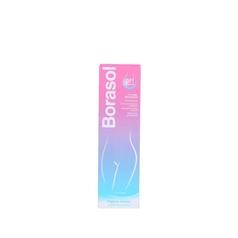Borasol Liquid Antiseptic Refreshing Femenine Wash 4 FL.Oz