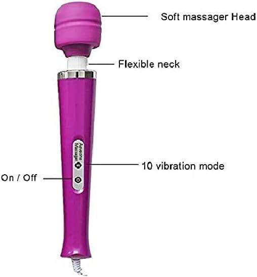 Gajoin Powerful Vibrating Massager for Women - Handheld Electric Back  Massager for Sport Recovery and Pain Relief - Purple | Buy Now with Express  International Delivery | GoSupps.com
