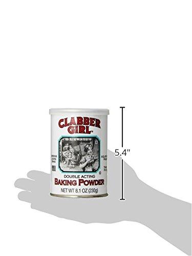 Clabber Girl Double Acting Baking Powder, 8.1 Ounce