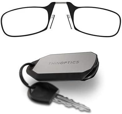 ThinOptics Flashcard Case + Rectangular Reading Glasses
