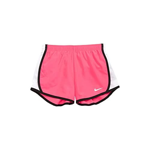 Nike Girls Dri FIT Printed Tempo Running Shorts (Pink(327358-A8F