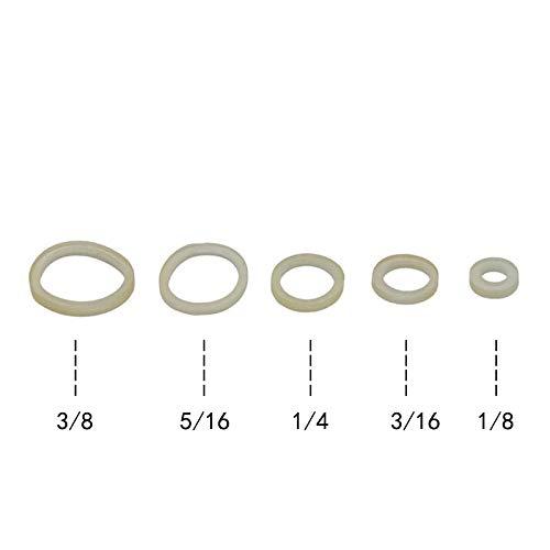 Orthodontic Elastic Rubber Bands (Chipmunk 1/8 3.5 oz) Dental Brace Bands for Effective