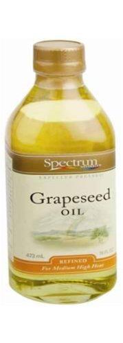 Spectrum Naturals Refined Grapeseed Oil, 16 oz.