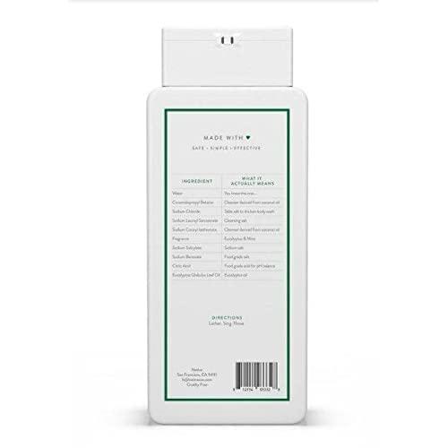 Native Body Wash Eucalyptus & Mint 11.5 oz (340ml) Hydrating