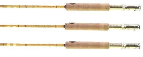 EAGLE CLAW Featherlight 3 Line Weight Fly Rod, 2 Piece (Yellow, 6'-6)  #FL300-66