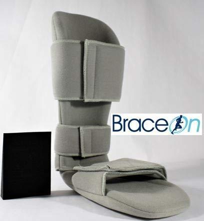 BraceOn 90 Degree Night Splint - Plantar Fasciitis and Achilles Tendon Pain  Relief Boot and Foot Support for Men and Women Medium