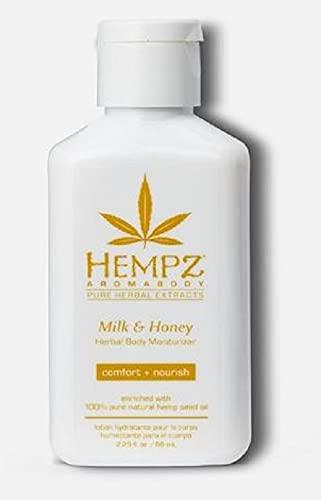 Hempz Milk and Honey Herbal Body Moisturizer 2.25 oz (Pack of 3 Hempz Milk and Honey Herbal Body Moisturizer 2.25 oz (Pack of 3