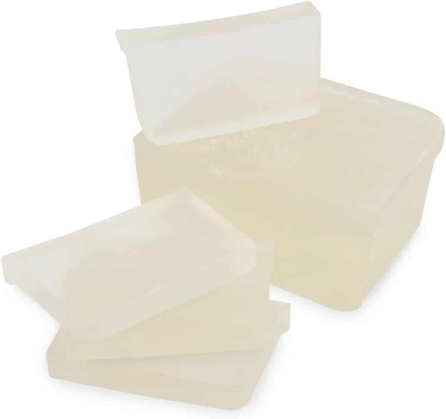 Primal Elements Shea Butter Soap Base - Moisturizing Melt and Pour Soap Base for Crafters - 5 Pound, White