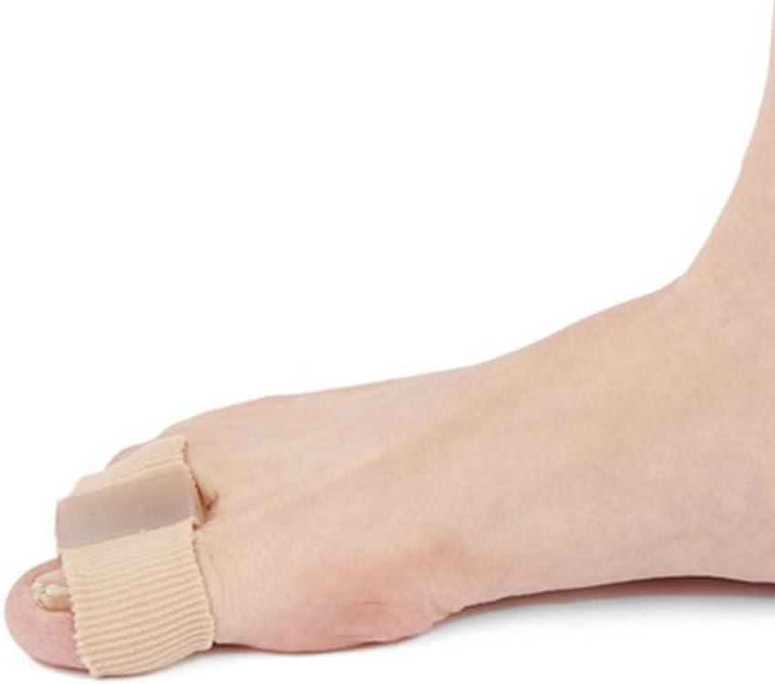 Toe Straightener 2pcs Straightener Splint Nylon Support for Hammer Claw Moleskin for Feet