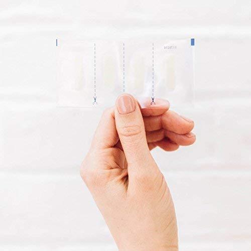 Parissa Eyebrow Shaper Wax Strips 32 Count Pink Hair Removal Wax for Perfect Brows