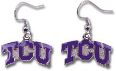 TCU Frogs Logo NCAA TCU Horned Frogs TCU Script Logo Dangler