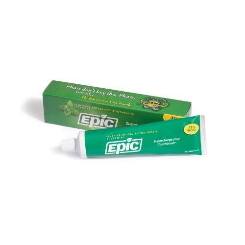 Epic Dental 31 Xylitol Toothpaste, Spearmint 4.9 oz (2 Pack