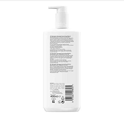 NEUTROGENA Norwegian Formula Deep Moisture Hypoallergenic Body Lotion For Dry Skin (13.5oz or
