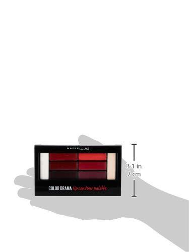 Maybelline New York Lip Palette - Color Sensational Lip Contour Palette ...