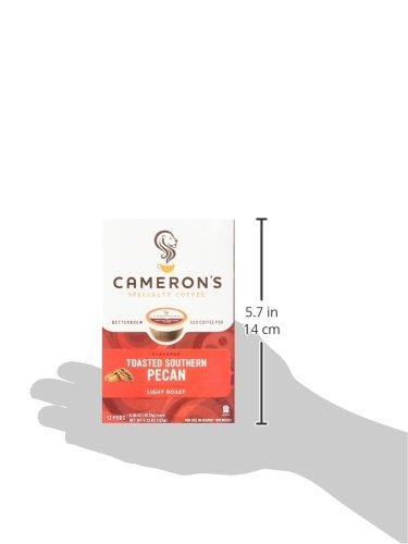 Toasted Southern Pecan Coffee Pods | Cameron's Flavored Single Serve, 12  Count | Buy Now with Express International Delivery | GoSupps.com