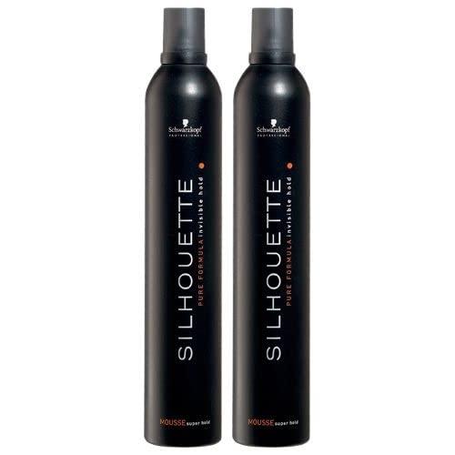 Mousse Fixative Très Forte Schwarzkopf Silhouette 500 ml