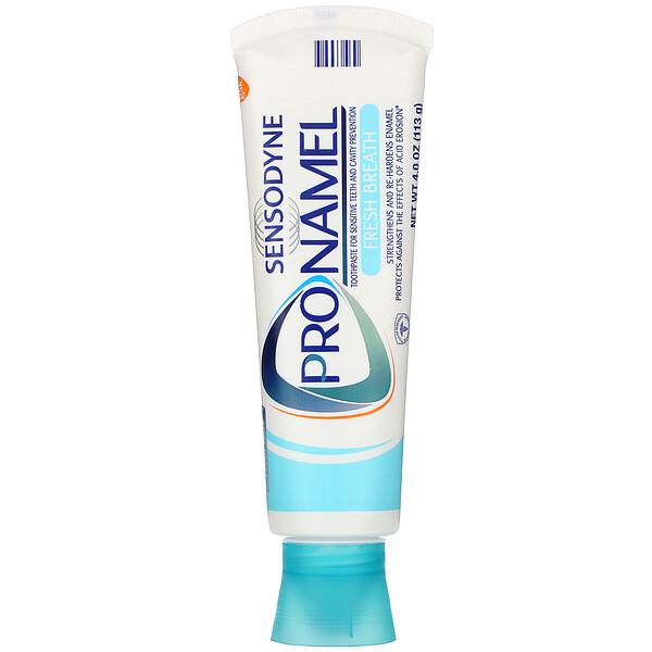 Sensodyne ProNamel Fresh Breath Toothpaste Fresh Wave 4.0 oz (113 g)