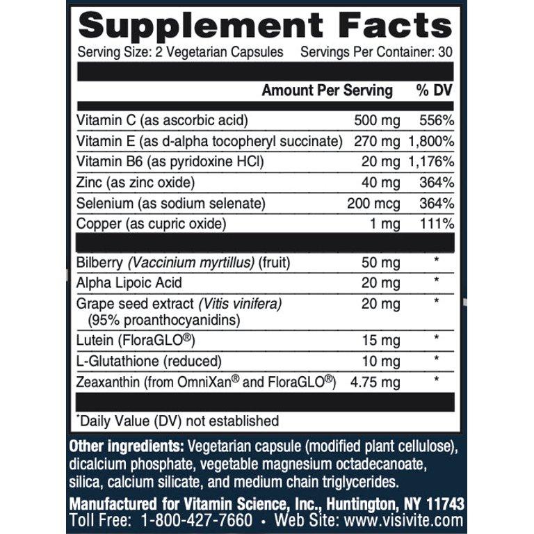 Doctor Formulated AREDS 2 Plus Eye Vitamins for Macular Degeneration