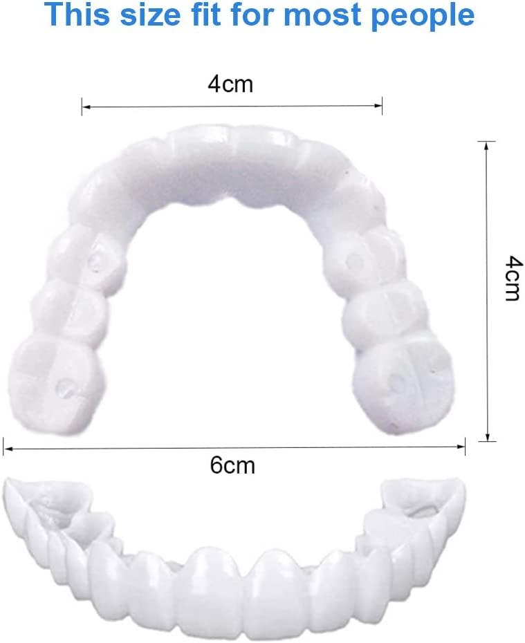 Customizable Denture Smile Teeth Molds Instantly Improve Your Smile