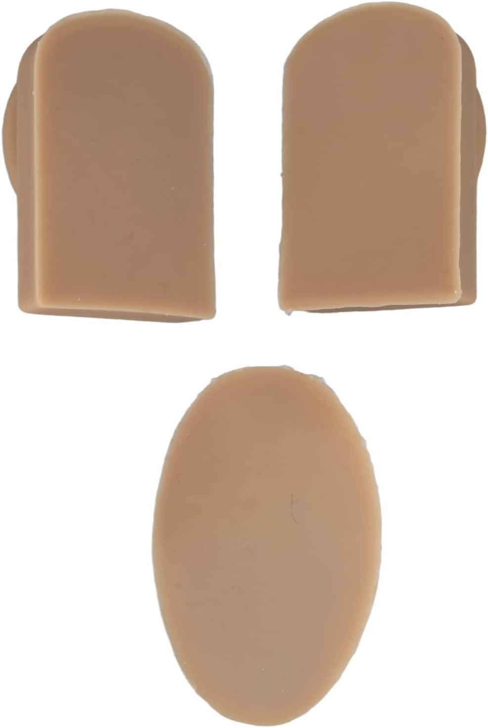 Luqeeg Soft Silicone Ear Model 3D Flexible Nose and Mouth Model for